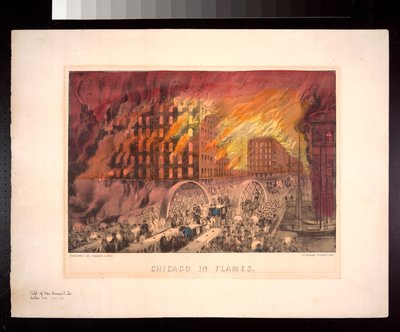 Chicago in fiamme, 1871 da American Photographer