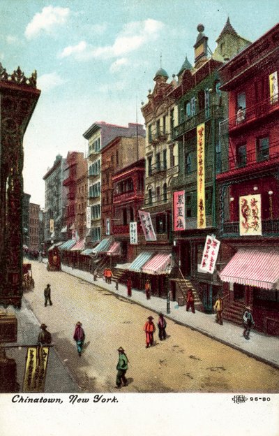China Town, New York, USA (foto b/n) da American Photographer