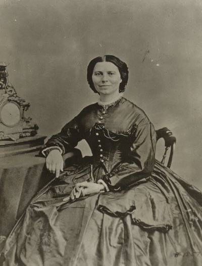 Clara Barton, c.1865 (foto in b/n) da American Photographer