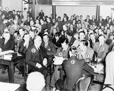Il tribunale del New Jersey apre per il processo di Bruno Richard Hauptmann (all