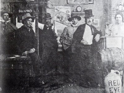 Bar di Cripple Creek, 1898 da American Photographer