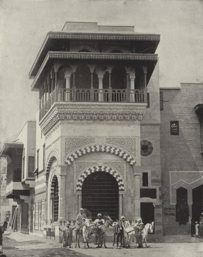 Ragazzi con asini nella strada del Cairo da American Photographer