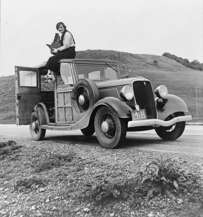 Dorothea Lange, fotografa della Resettlement Administration, 1936 da American Photographer