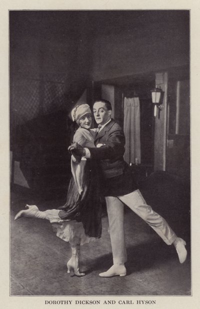 Dorothy Dickson e Carl Hyson (foto b/n) da American Photographer