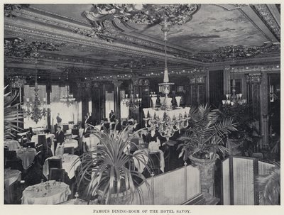 Famosa sala da pranzo dell