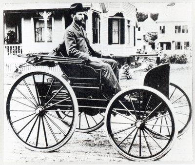 Prima automobile americana, progettata e costruita da Charles e Frank Duryea da American Photographer