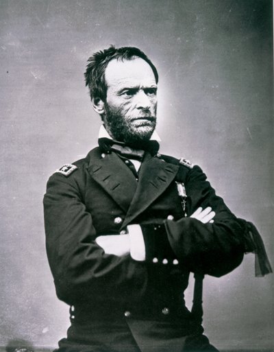 Generale William T. Sherman (1820-91) da American Photographer