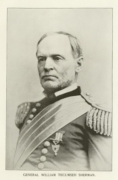 Generale William Tecumseh Sherman da American Photographer