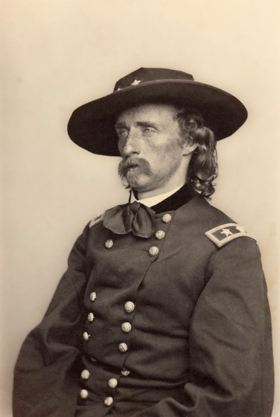 George Armstrong Custer. Ritratto (foto) da American Photographer