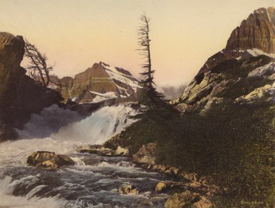 Parco nazionale dei ghiacciai: Cascate McDermott e Monte Gould (foto a colori) da American Photographer