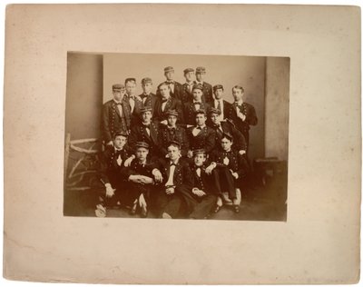 Classe di Hagers del 61, 19 in numero, c. 1870 da American Photographer