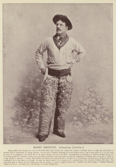 Harry Shanton, Cowboy Americano da American Photographer