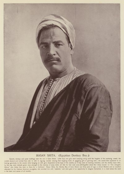 Hasan Shita, Ragazzo Egiziano con Asino da American Photographer