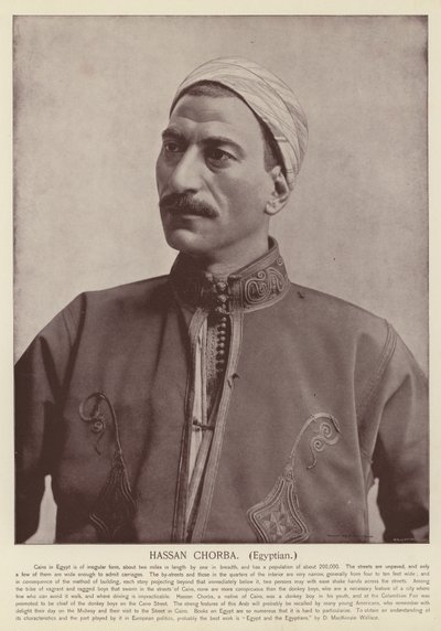 Hassan Chorba, Egiziano da American Photographer