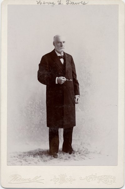 Henry Laurens Dawes (1816-1903), senatore degli Stati Uniti da American Photographer