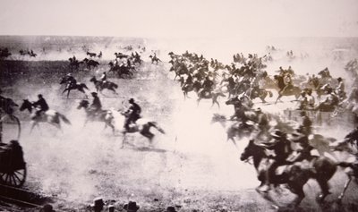 Coloni che si precipitano nella Cherokee Strip da American Photographer