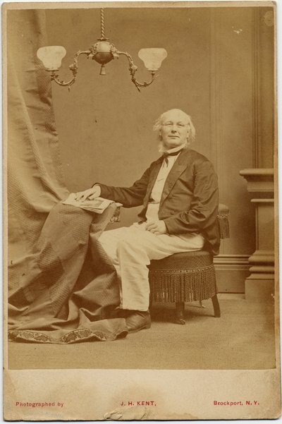 Horace Greeley (1811-72), politico e editore di giornali americano da American Photographer