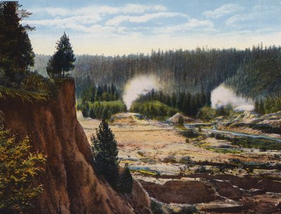 Miniera idraulica, Dutch Flat, California (foto a colori) da American Photographer