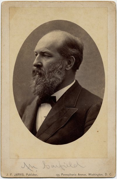 James Abram Garfield (1831-81), 20º Presidente degli Stati Uniti d