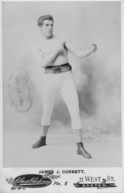 James J. Corbett da American Photographer