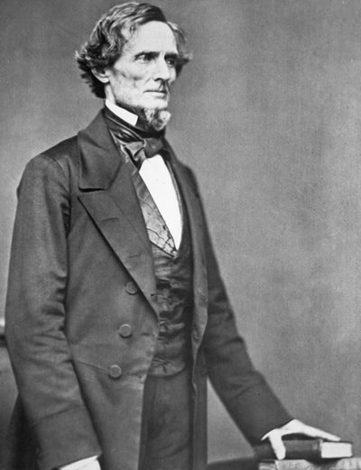 Jefferson Davis (1808-89) da American Photographer