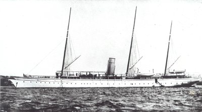 Yacht di lusso di John Astor, c.1910 da American Photographer