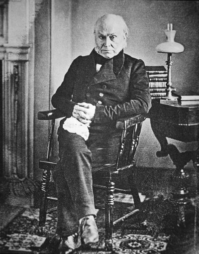 John Quincy Adams (1767-1848) 1847 da American Photographer