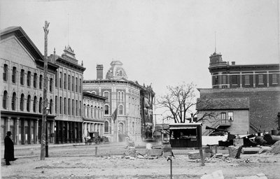 Lamar e Commerce Streets, Dallas, c.1890 da American Photographer