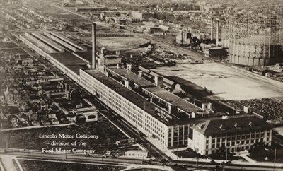 Lincoln Motor Company divisione della Ford Motor Company, Detroit, Michigan da American Photographer