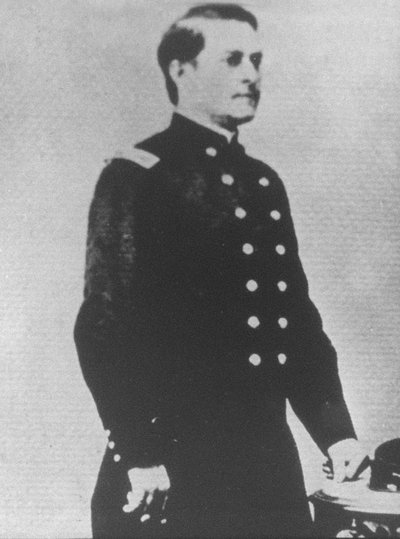 Maggiore Marcus A. Reno della 7ª Cavalleria degli Stati Uniti da American Photographer