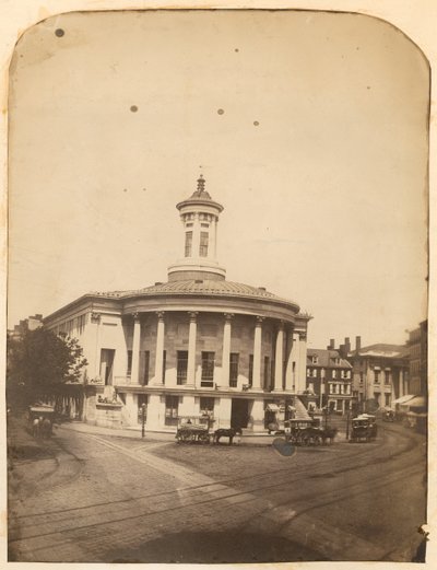 Edificio della Borsa dei Mercanti, 3rd Street at Walnut, c.1859 da American Photographer