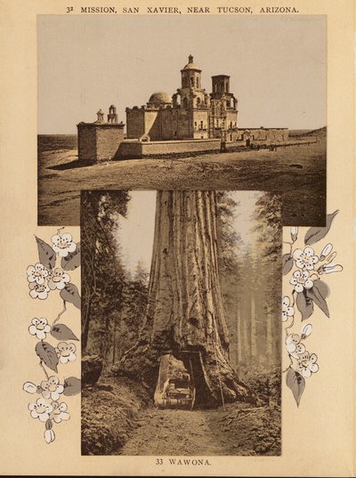 Missione, San Xavier, vicino a Tucson, Arizona; Wawona da American Photographer