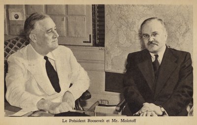 Molotov e Roosevelt da American Photographer
