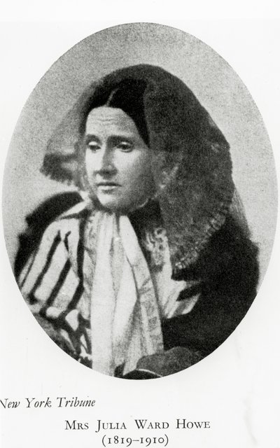 Mrs Julia Ward Howe, c.1860s da American Photographer