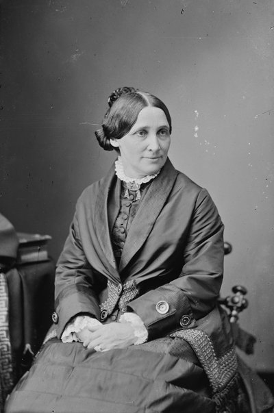 Signora Rutherford B. Hayes, 1870-80 da American Photographer
