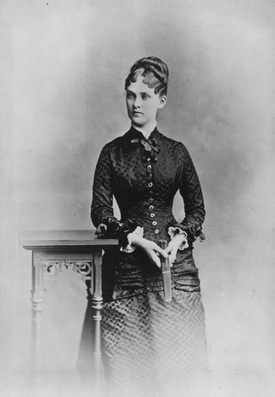 Signora Theodore Roosevelt, c.1882 da American Photographer