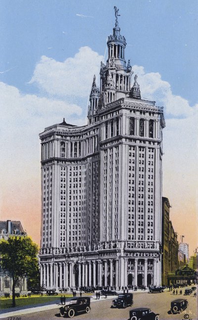 New York: Edificio comunale (foto a colori) da American Photographer