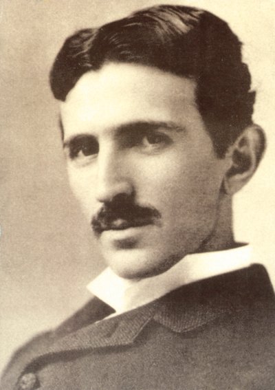 Nikola Tesla (foto b/n) da American Photographer