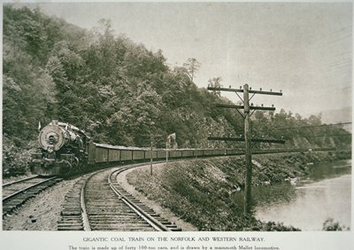 Norfolk & Western Railway, c.1925 da American Photographer