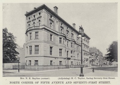 Angolo nord di Fifth Avenue e Seventy-First Street da American Photographer