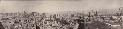 Panorama della città degli scheletri da Nob Hill (foto b/n) da American Photographer