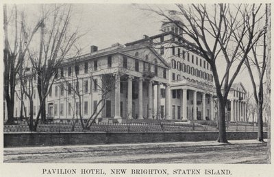 Pavilion Hotel, New Brighton, Staten Island da American Photographer