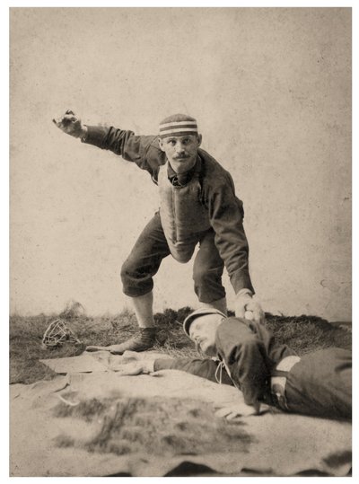 Ritratto di Paul Cook, Louisville Colonels da American Photographer