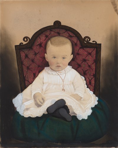 Ritratto di bambino, 1880 (foto) da American Photographer