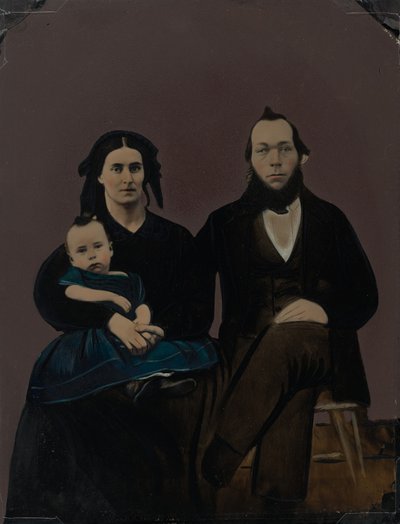 Ritratto di famiglia, anni 1860 (foto) da American Photographer