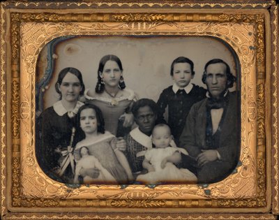 Ritratto di famiglia, anni 1860 (foto) da American Photographer