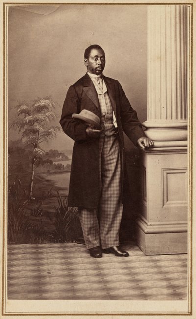 Ritratto di uomo, anni 1860 (foto) da American Photographer