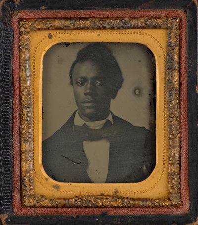 Ritratto di uomo, c. 1860 (foto) da American Photographer