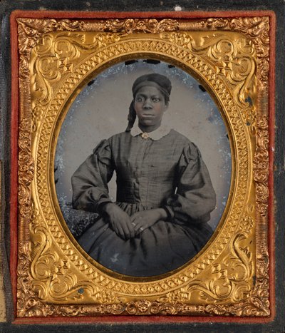 Ritratto di donna, c. 1860 (foto) da American Photographer