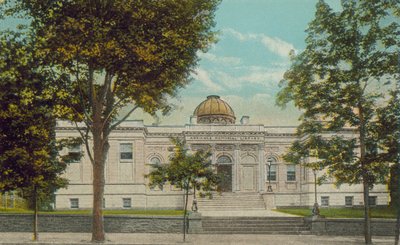 Poughkeepsie: Biblioteca Adriance Memorial (foto a colori) da American Photographer